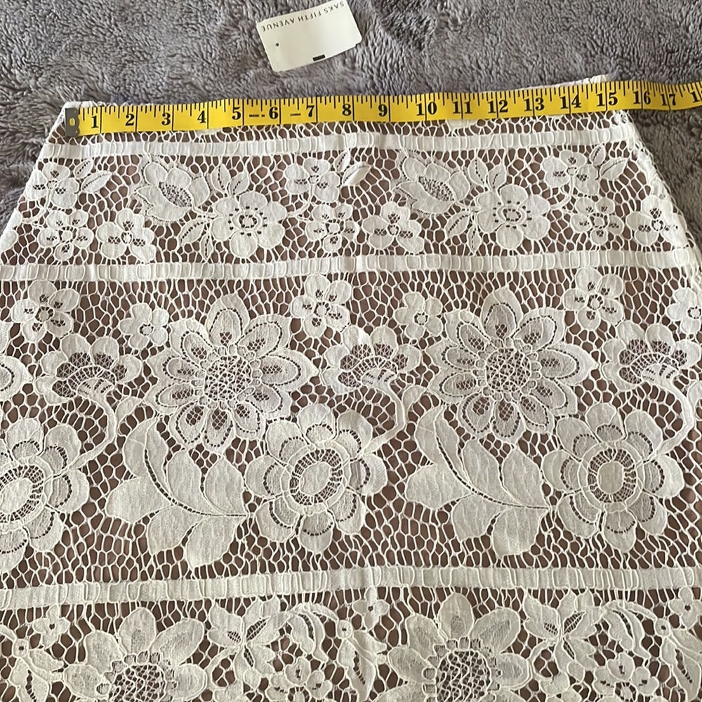 7 for all Mankind, Lace  skirt - Picture 11 of 12